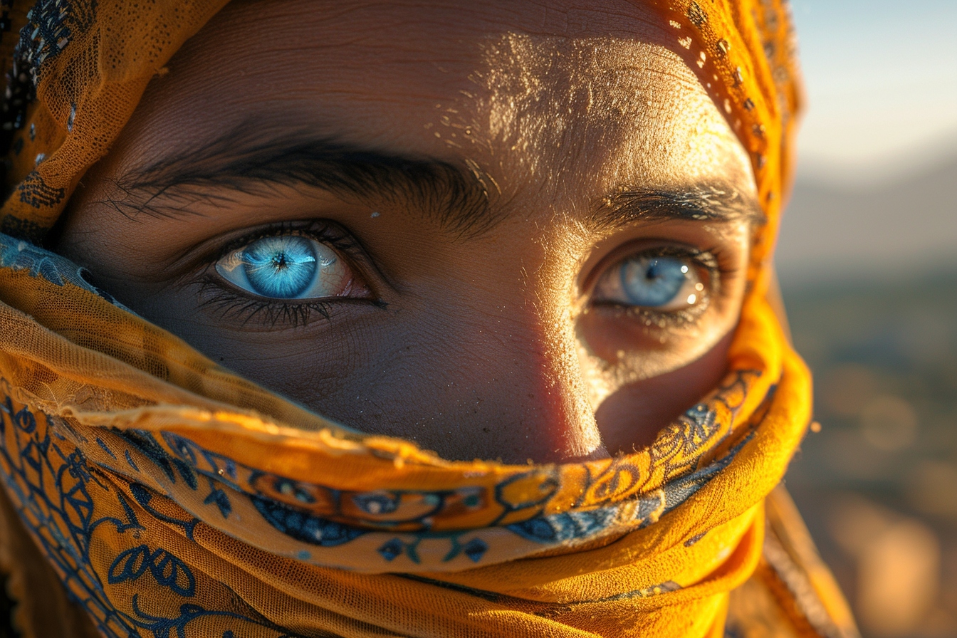 Why do kabyles have blue eyes? unraveling the genetic mystery